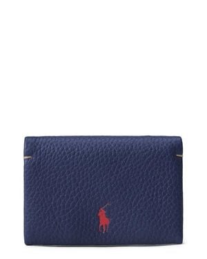 Polo Ralph Lauren Polo Play Leather Card Case - Blue