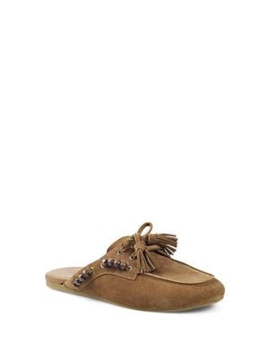 Zigi Juana Tassel Mule - Brown