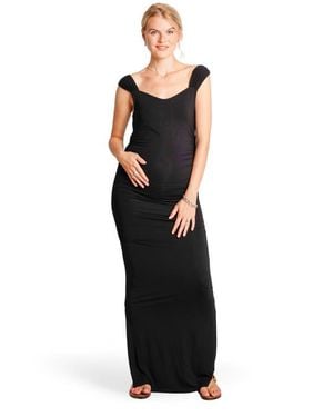 Nom Maternity Zoey Maternity Body-Con Dress - Black