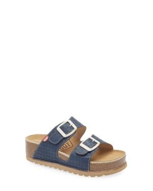 On Foot Naoshima Platform Sandal - Blue