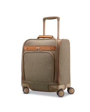 Hartmann Herringbone Deluxe 16 Underseat Carry On Spinner Luggage - Multicolor