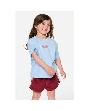 Rip Curl Kids' The Road Graphic Cotton T-Shirt - White