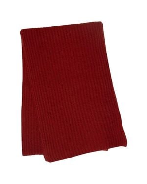 Gorski Cashmere Knit Scarf - Red