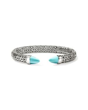 John Hardy Spear 50 Flex Cuff Bracelet - Blue