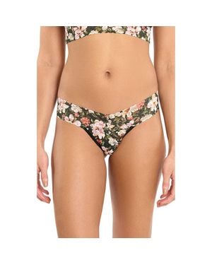 Hanky Panky Print Low Rise Thong - Multicolor