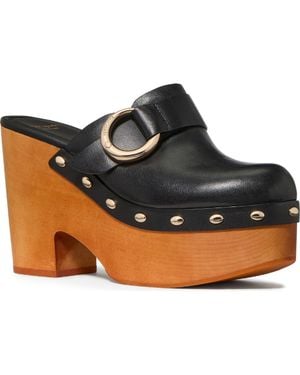 Kate Spade Halo Platform Clog - Black
