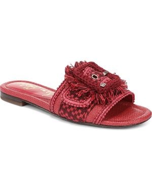 Sam Edelman Bambi Playa Slide Sandal - Red