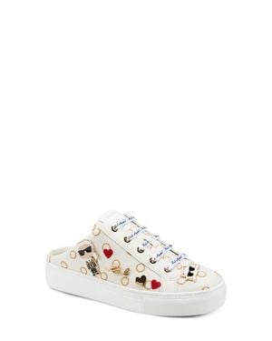 KARL LAGERFELD Cambria Sneaker Mule - White