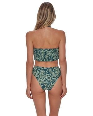 Swim Systems Malia High Waist Bikini Swim Bottoms - Multicolor