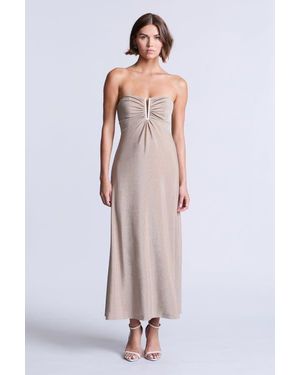 BCBGMAXAZRIA Lola Dress - Natural