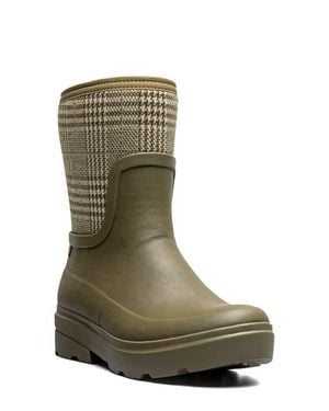 Bogs Hazel Mid Zip Rain Boot - Green
