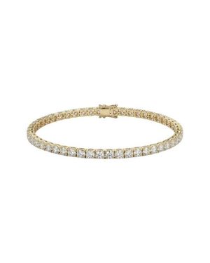 The M Jewelers The Thin Essential Cubic Zirconia Tennis Bracelet - Metallic