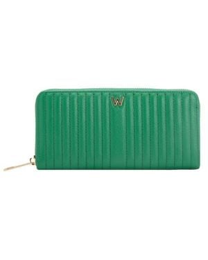 Wolf Mimi Continental Wallet - Green