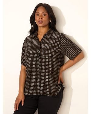 Live Unlimited Short Sleeve Shirt - Black