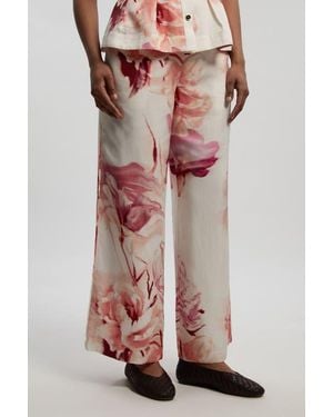 Karen Millen Straight Leg Trouser - Pink