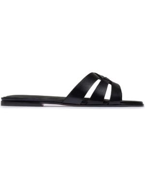 Bernardo Oxford Flat Sandal - Blue