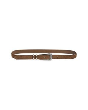 Madewell Elongated Suede Buckle Belt - White