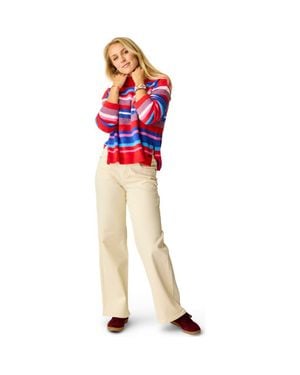 Carve Designs Audrey Wide Leg - Blue