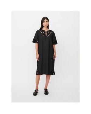 Masai Manoretta Cutwork Detail Dress - Black