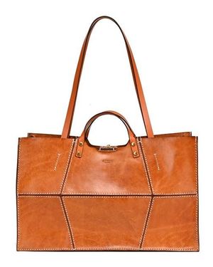 Old Trend Rosa Genuine Leather Spacious Carryall Tote - Brown