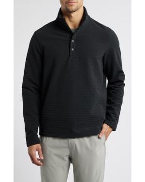 Free Fly Bonded Grid Fleece Pullover - Black