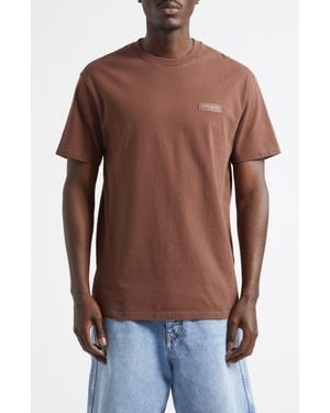 Givenchy Regular Fit Logo Patch T-Shirt - Brown
