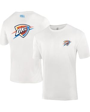 FISLL Oklahoma City Thunder Burst Logo T-Shirt - White