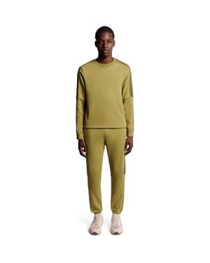 Lyle & Scott Tape Draw String Trackies - Natural