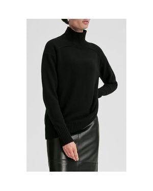 A.L.C. Archie Turtleneck Cashmere Sweater - Black