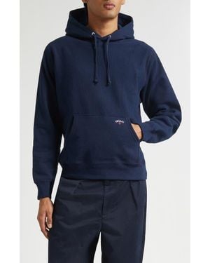 Noah Classic Cotton French Terry Hoodie - Blue