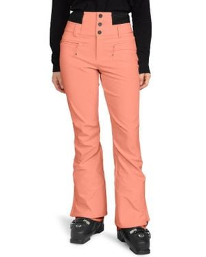 Roxy Rising High Waterproof Shell Snow Pants - Black