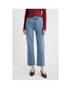 FRAME Le Sleek High Waist Ankle Straight Leg Jeans - Blue