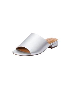 Comfortview The Sola Slip On Mule - White