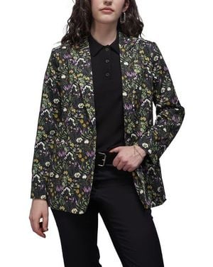 WILDFANG The Empower Notch Lapel Blazer - Black