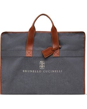 Brunello Cucinelli Garment Bag - Black