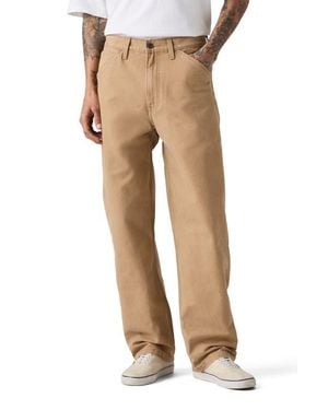 Levi's 568 Loose Straight Leg Carpenter Jeans - Natural