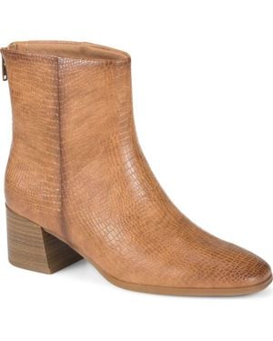 BareTraps Walless Faux Leather Bootie - Brown