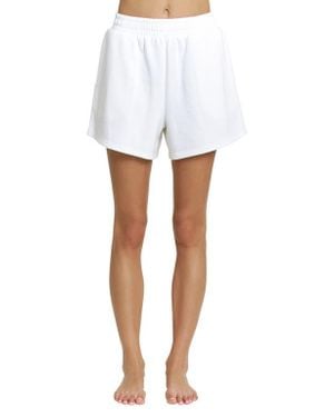 Honeydew Intimates No Plans French Terry Shorts - White