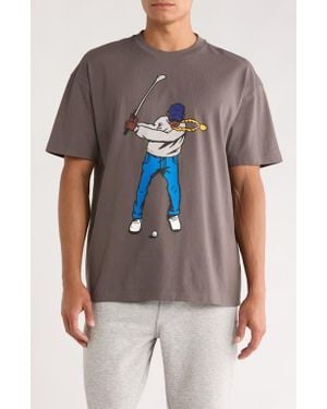 EASTSIDE GOLF Swingman Double Sided Graphic T-Shirt - Gray
