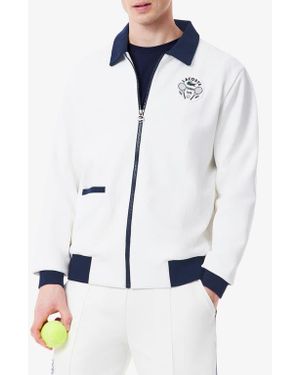 Lacoste Tennis Heritage Zip Jacket - White