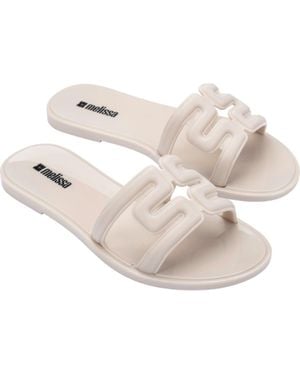 Melissa M Slide Sandal - White