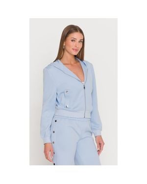 Generation Love Zira Scuba Hoodie - Blue