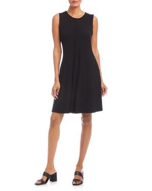 Karen Kane Sleeveless Jersey Dress - Black