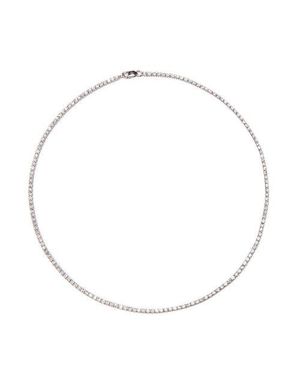 Nickho Rey Tish Tennis Necklace - Metallic