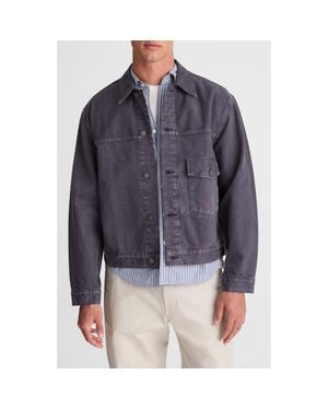 Madewell Garment Dye Denim Jacket - Blue