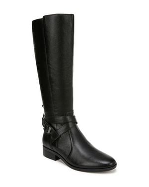 Naturalizer Rena 2 Knee High Block Heel Riding Boots Narrow Regular Wide Extra Wide Calf - Black