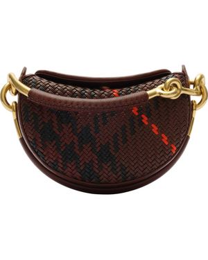 Burberry Bridle Clutch - Purple