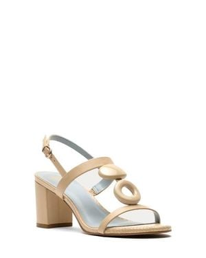 Frances Valentine Bianca Slingback Sandal - Natural