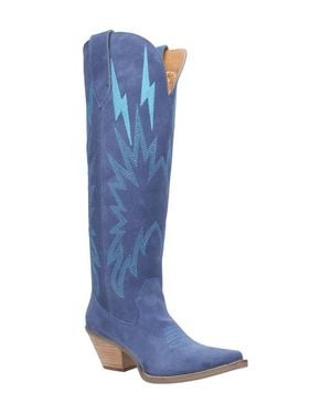 Dingo Thunder Road Cowboy Boot - Blue