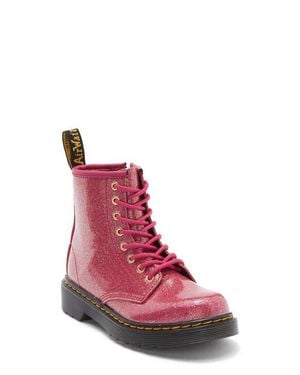 Dr. Martens Kids' 1460 Glitter Boot - Pink